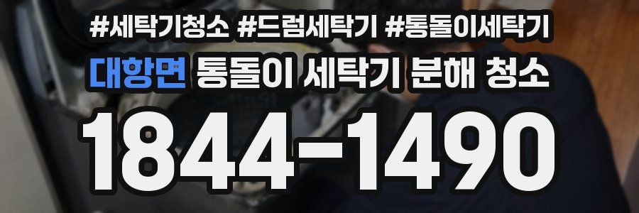 대항면 통돌이 세탁기 분해 청소