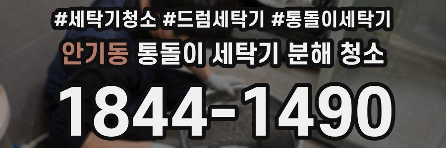안기동 통돌이 세탁기 분해 청소
