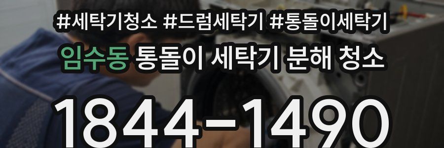 임수동 통돌이 세탁기 분해 청소