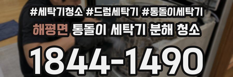 해평면 통돌이 세탁기 분해 청소