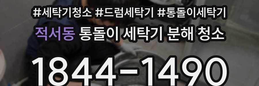 적서동 통돌이 세탁기 분해 청소