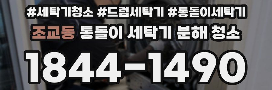 조교동 통돌이 세탁기 분해 청소