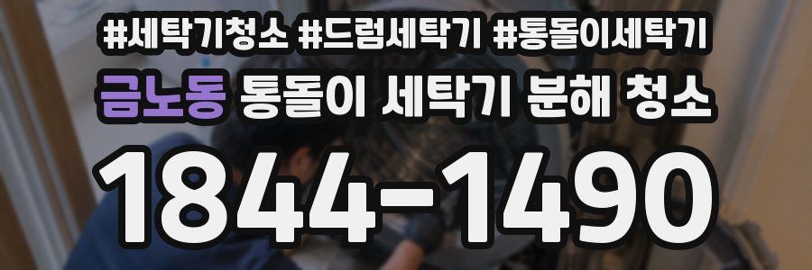 금노동 통돌이 세탁기 분해 청소