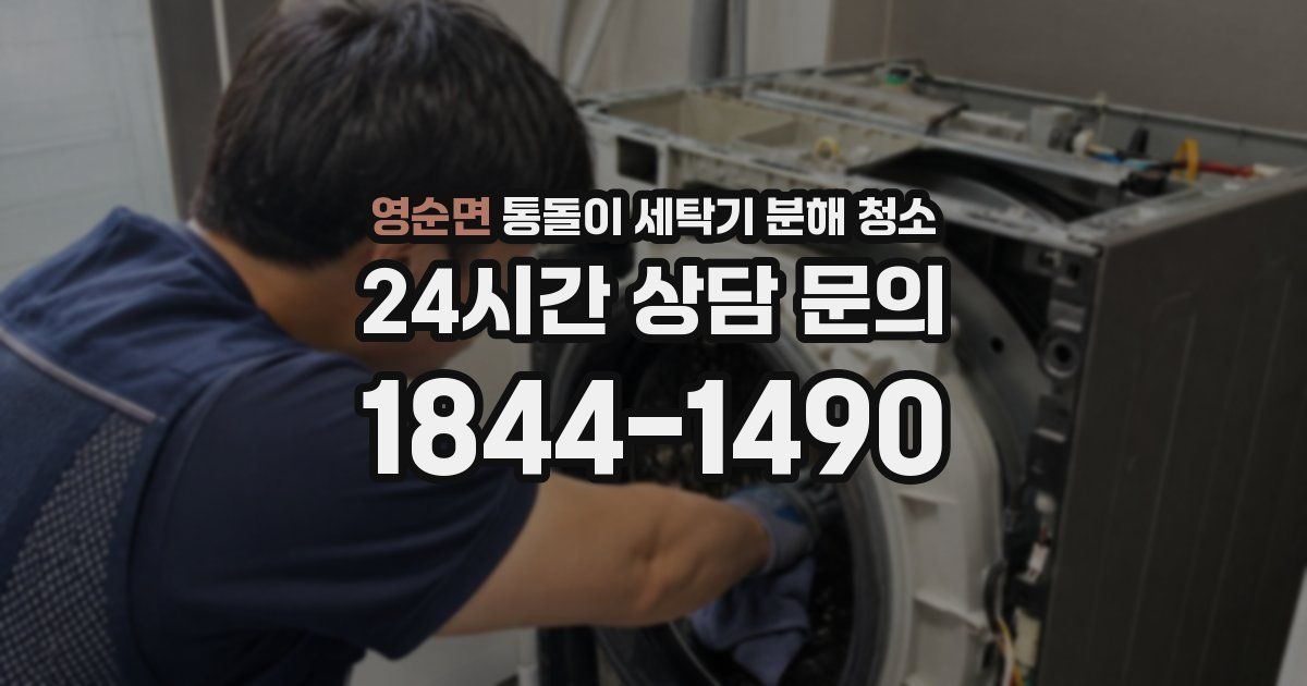 영순면 통돌이 세탁기 분해 청소