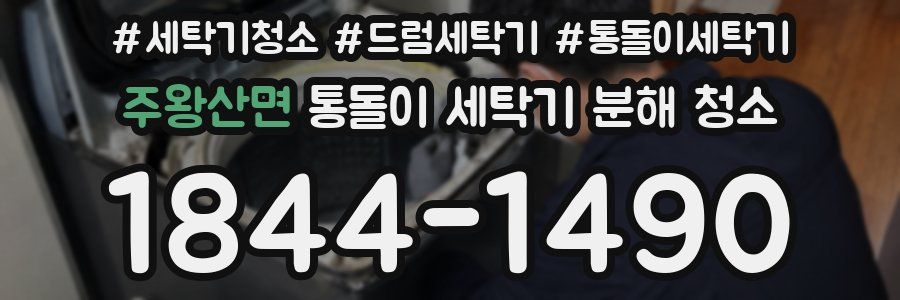 주왕산면 통돌이 세탁기 분해 청소