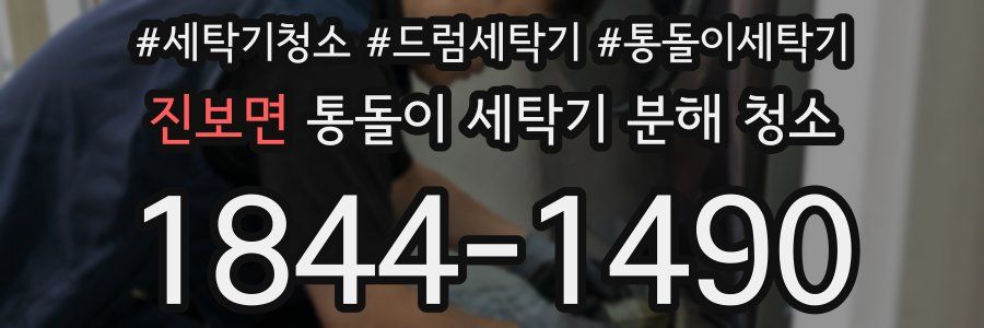 진보면 통돌이 세탁기 분해 청소