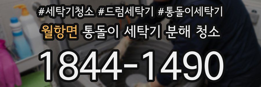 월항면 통돌이 세탁기 분해 청소