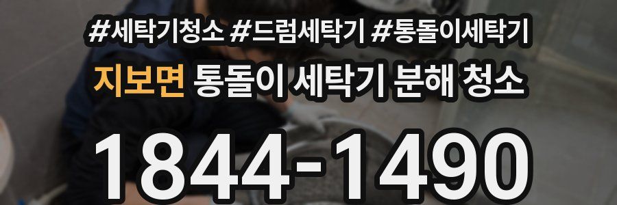 지보면 통돌이 세탁기 분해 청소