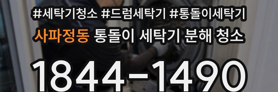 사파정동 통돌이 세탁기 분해 청소
