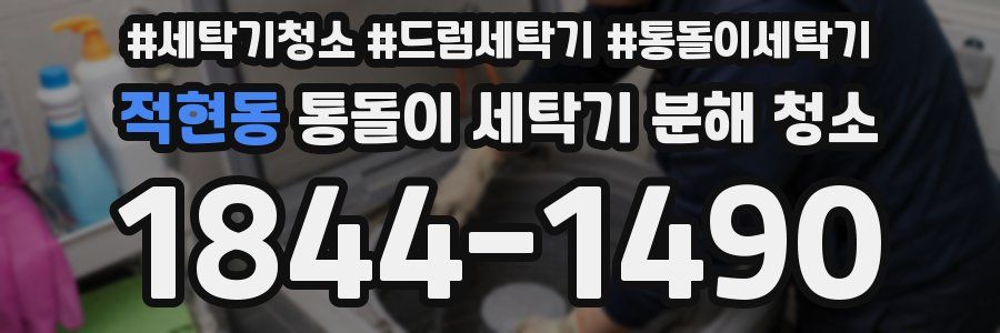 적현동 통돌이 세탁기 분해 청소