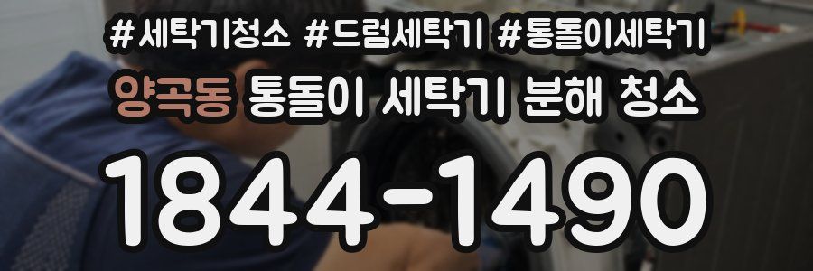 양곡동 통돌이 세탁기 분해 청소