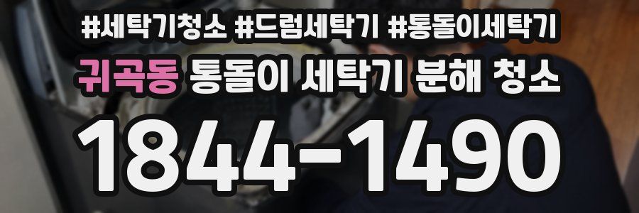 귀곡동 통돌이 세탁기 분해 청소