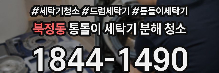 북정동 통돌이 세탁기 분해 청소