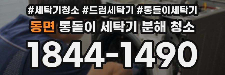동면 통돌이 세탁기 분해 청소