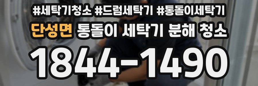단성면 통돌이 세탁기 분해 청소