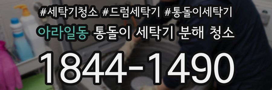 아라일동 통돌이 세탁기 분해 청소
