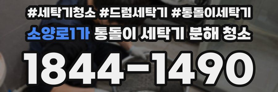 소양로1가 통돌이 세탁기 분해 청소