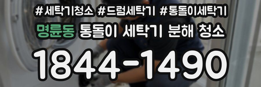 명륜동 통돌이 세탁기 분해 청소