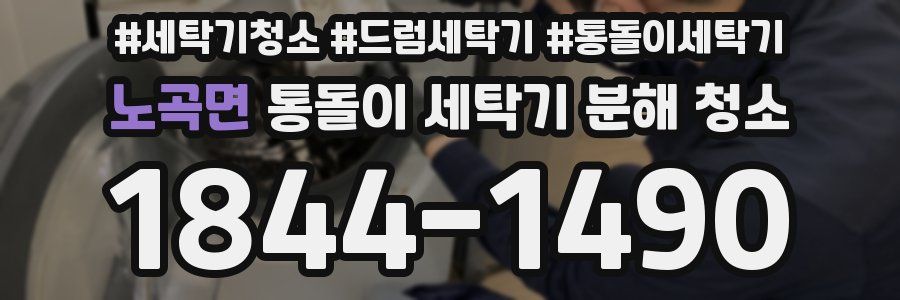 노곡면 통돌이 세탁기 분해 청소