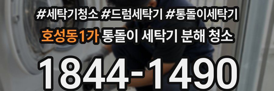 호성동1가 통돌이 세탁기 분해 청소