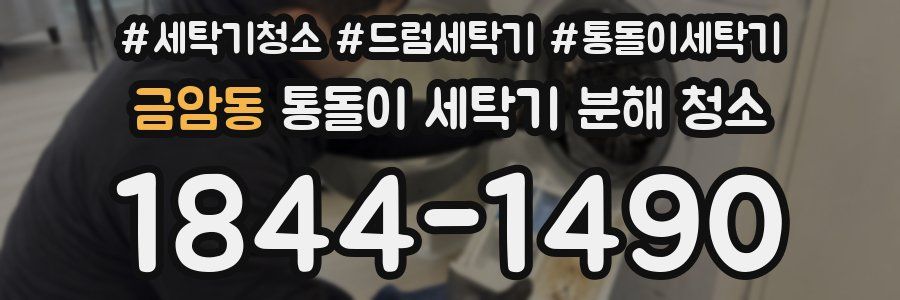금암동 통돌이 세탁기 분해 청소