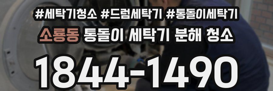 소룡동 통돌이 세탁기 분해 청소
