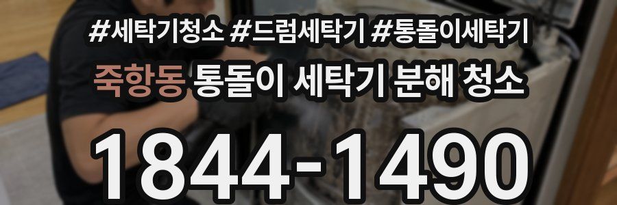 죽항동 통돌이 세탁기 분해 청소