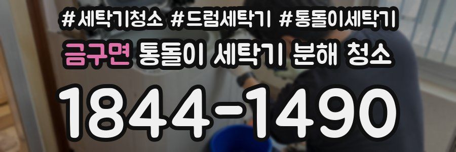 금구면 통돌이 세탁기 분해 청소
