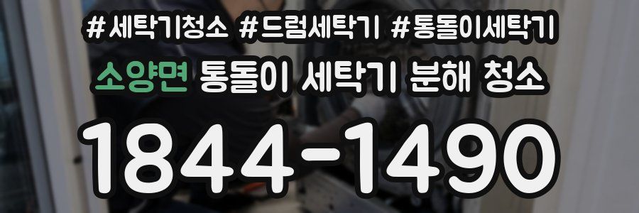 소양면 통돌이 세탁기 분해 청소