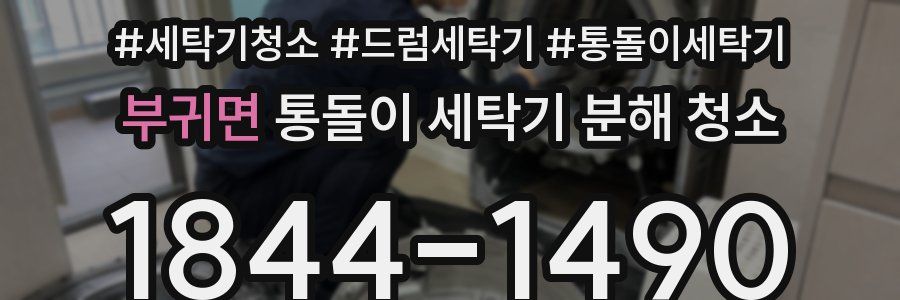 부귀면 통돌이 세탁기 분해 청소