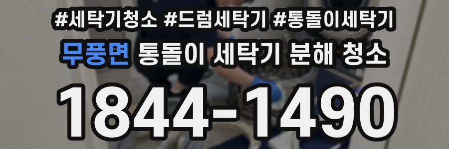 무풍면 통돌이 세탁기 분해 청소