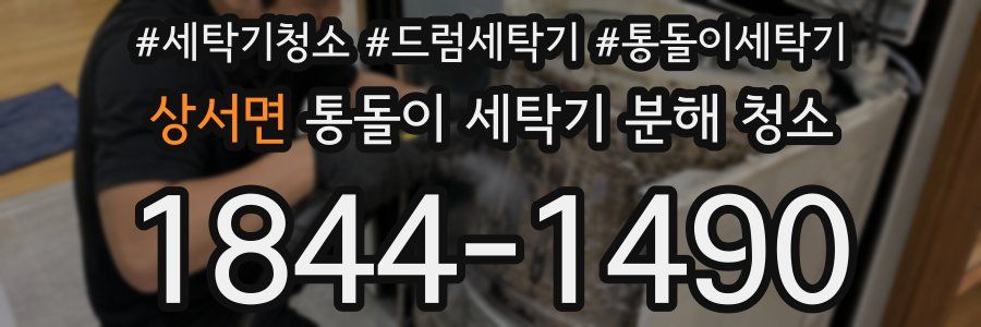 상서면 통돌이 세탁기 분해 청소