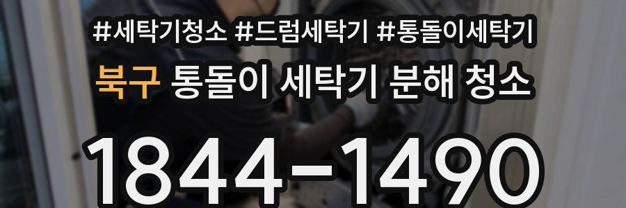 북구 통돌이 세탁기 분해 청소