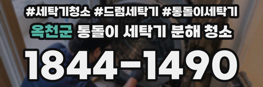 옥천군 통돌이 세탁기 분해 청소