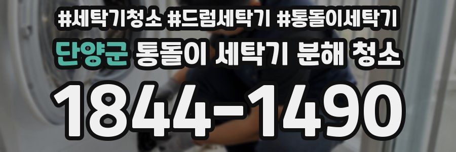 단양군 통돌이 세탁기 분해 청소