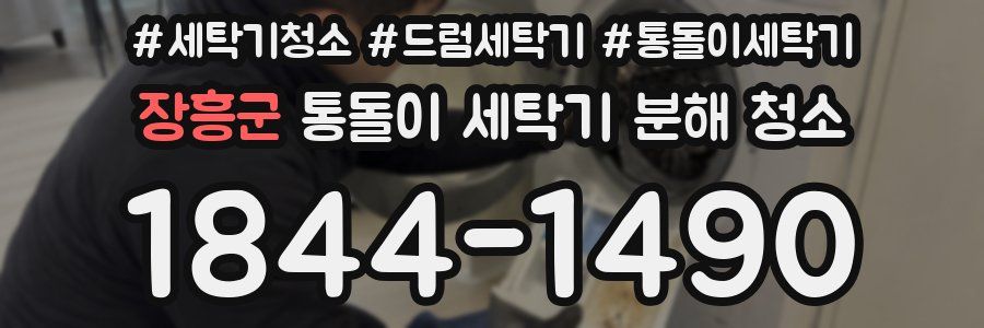 장흥군 통돌이 세탁기 분해 청소
