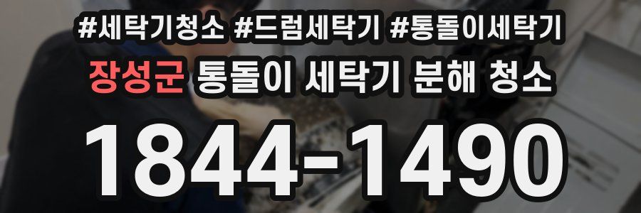 장성군 통돌이 세탁기 분해 청소