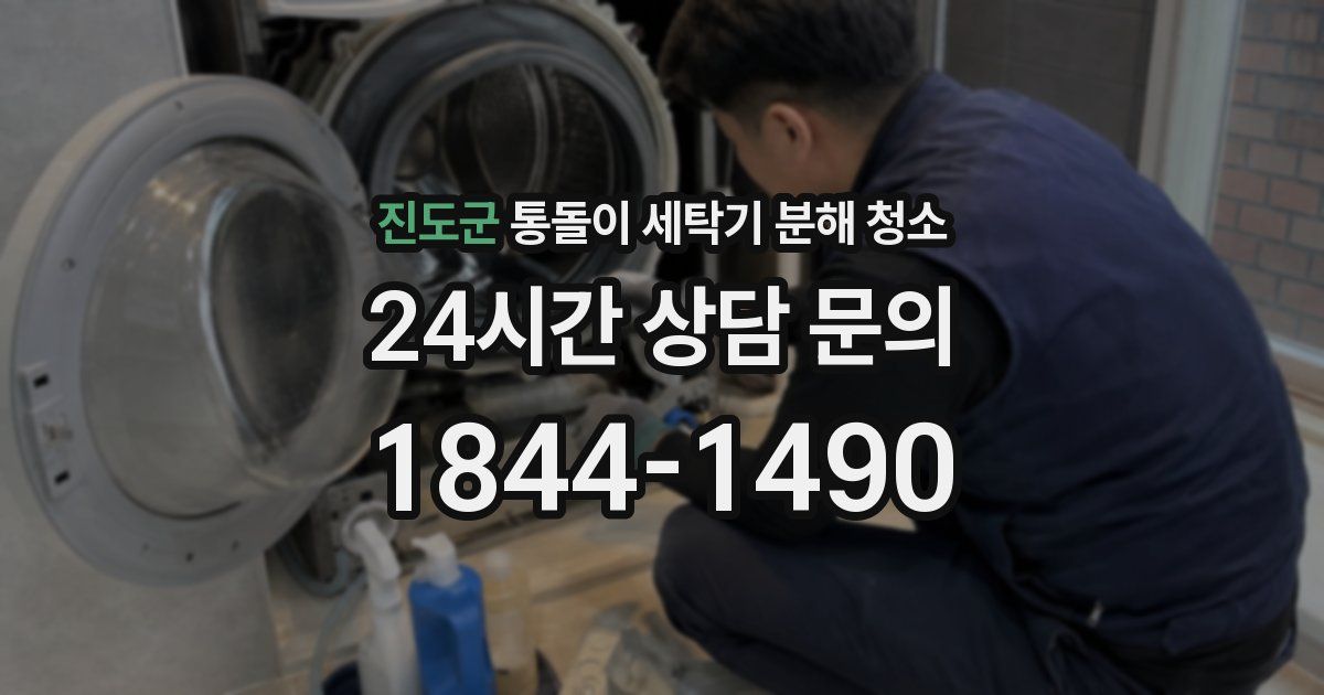 진도군 통돌이 세탁기 분해 청소