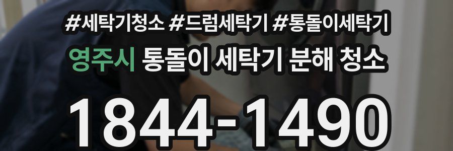 영주시 통돌이 세탁기 분해 청소