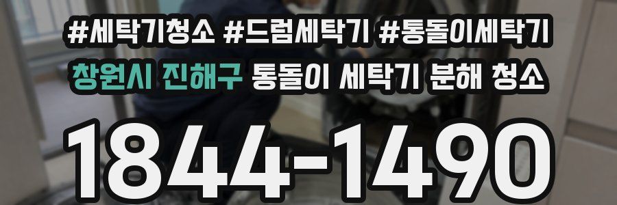 창원시 진해구 통돌이 세탁기 분해 청소