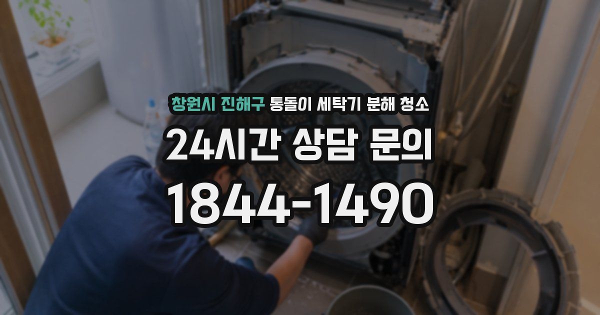 창원시 진해구 통돌이 세탁기 분해 청소
