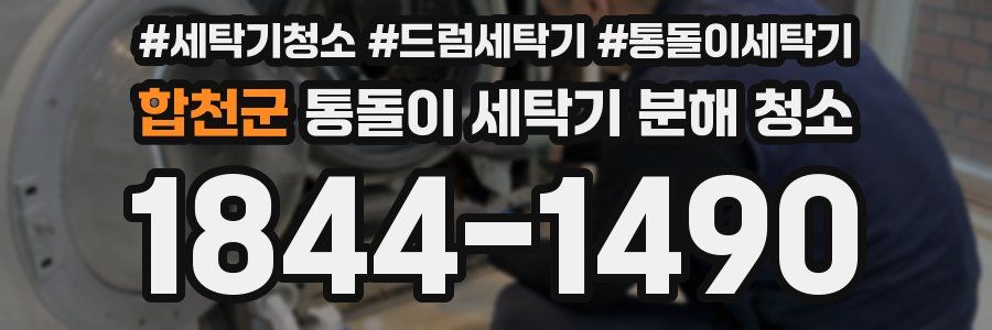 합천군 통돌이 세탁기 분해 청소
