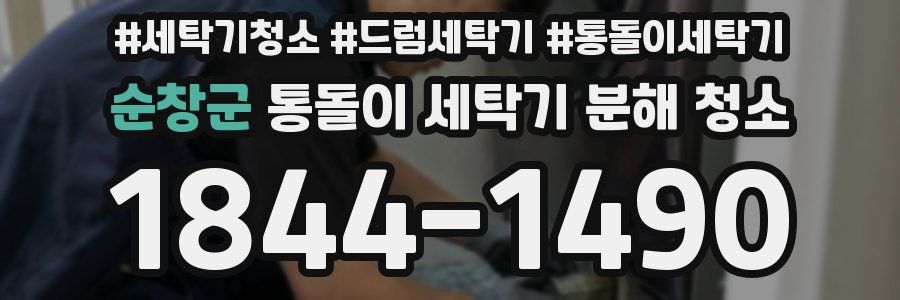 순창군 통돌이 세탁기 분해 청소
