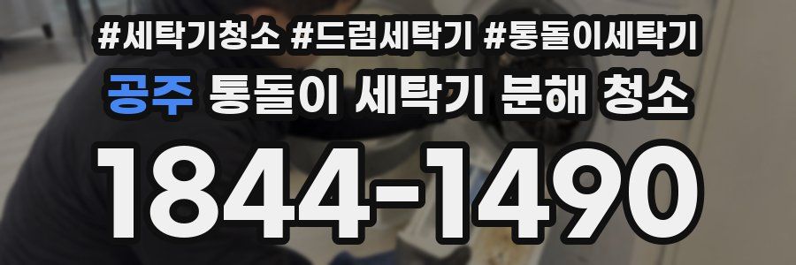 공주 통돌이 세탁기 분해 청소