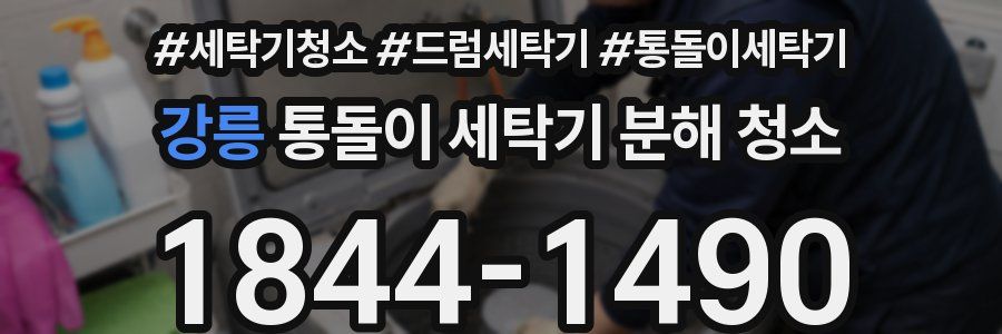강릉 통돌이 세탁기 분해 청소