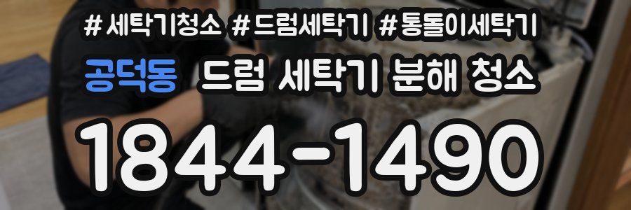 공덕동 드럼 세탁기 분해 청소