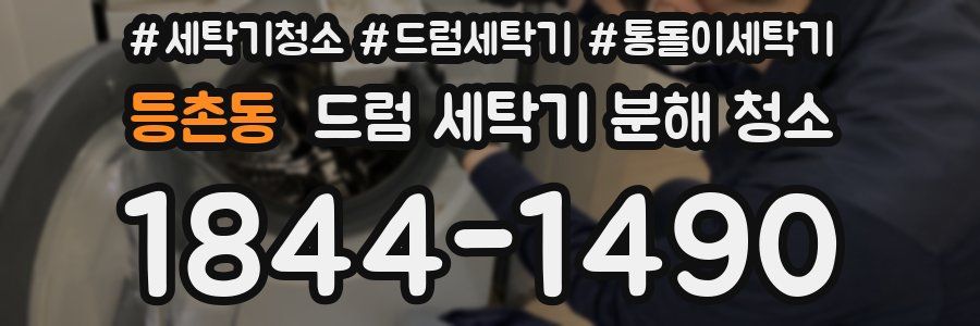 등촌동 드럼 세탁기 분해 청소