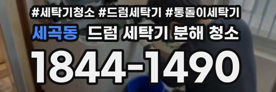 세곡동 드럼 세탁기 분해 청소