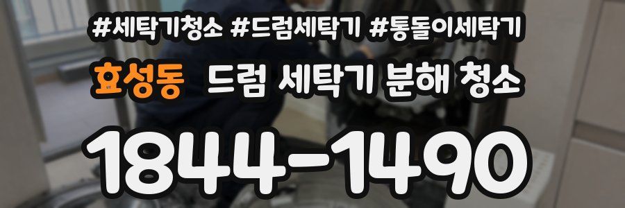 효성동 드럼 세탁기 분해 청소