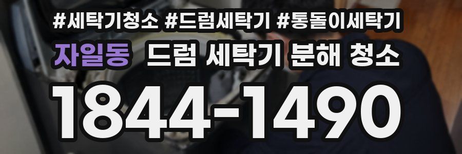 자일동 드럼 세탁기 분해 청소